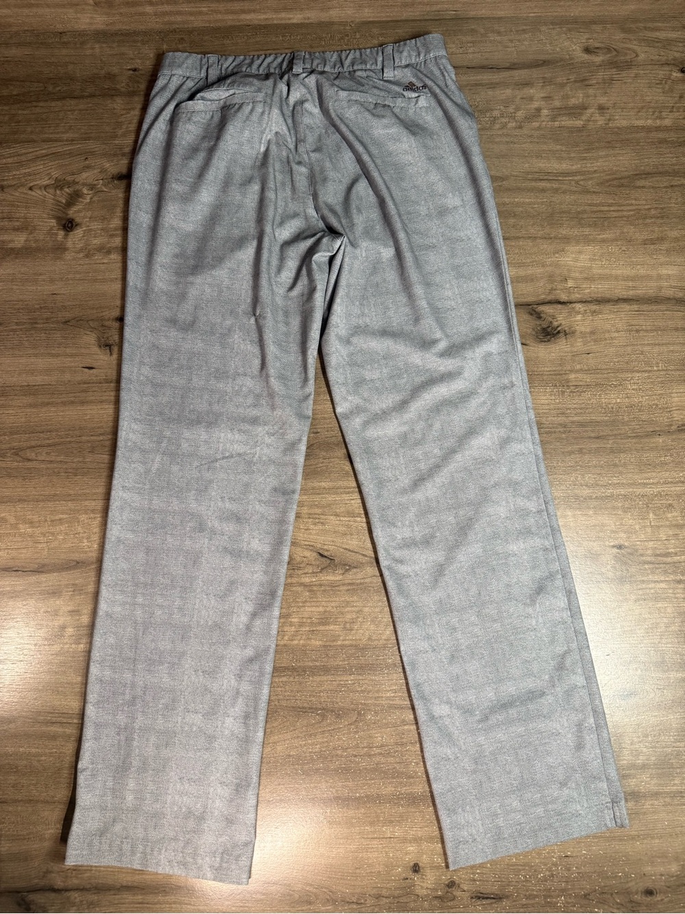 Adidas Men’s Gray Straight Leg Golf Pants Polyester Blend 32x32 - Picture 3 of 8